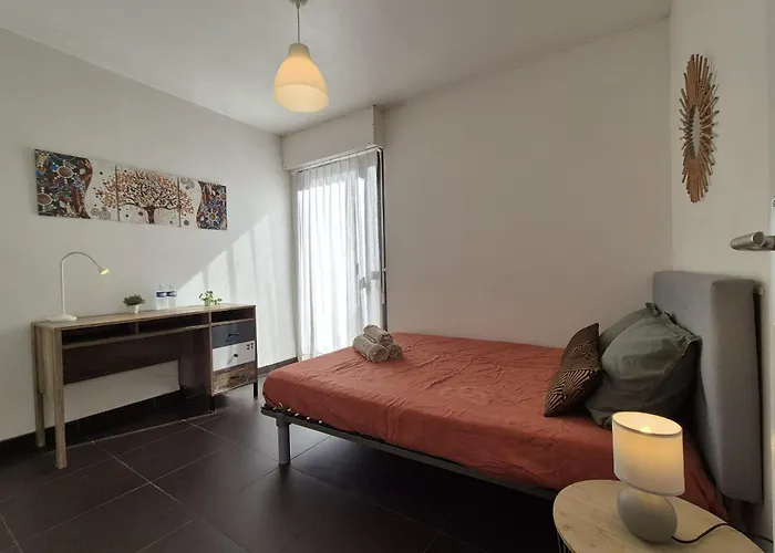 Lägenhet Bright For 6 In Pessac